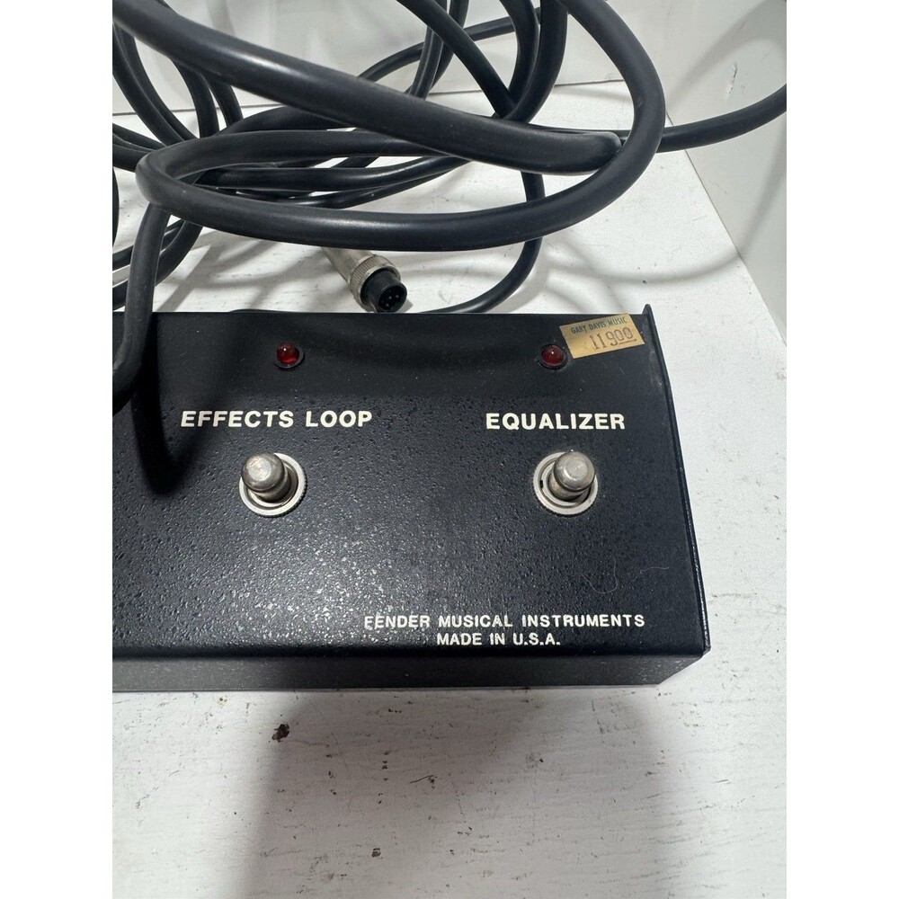 Fender Footswitch Controller 4 Button Not Tested - Picture 5 of 11